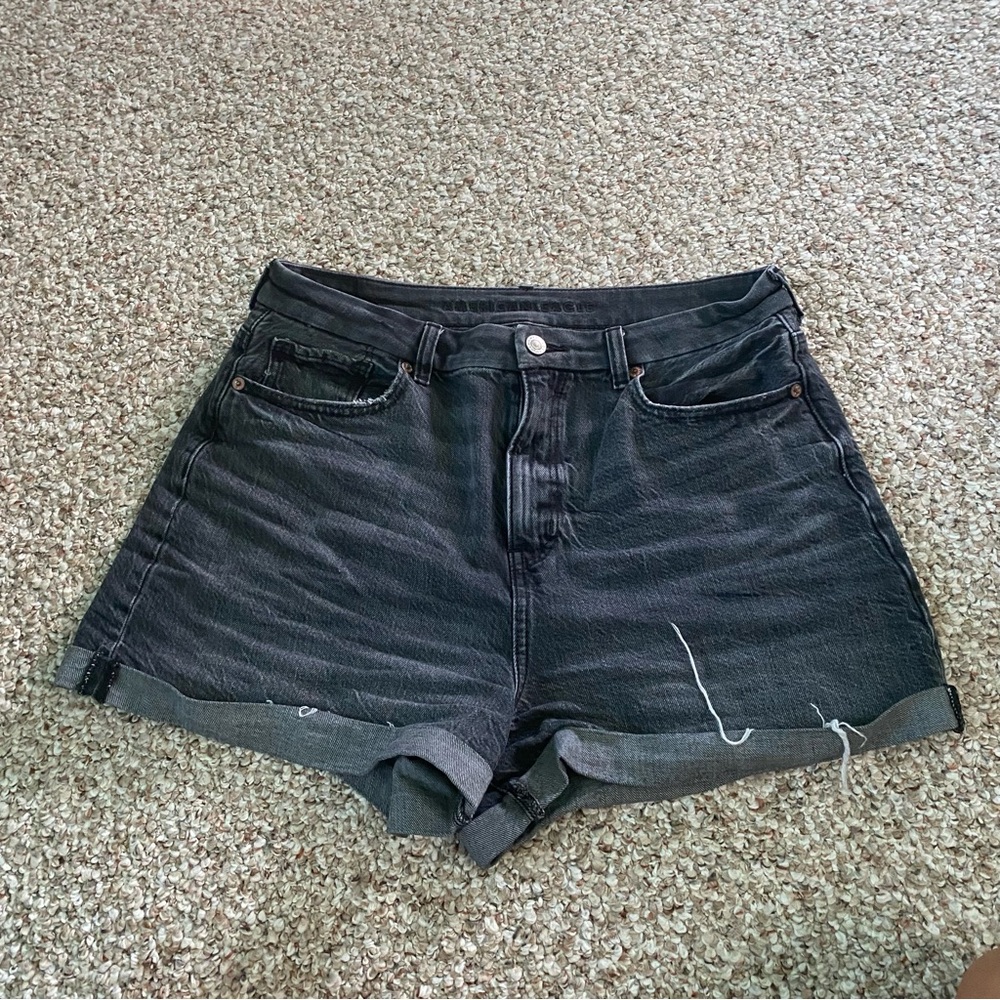 Stylish Black Denim Women Shorts